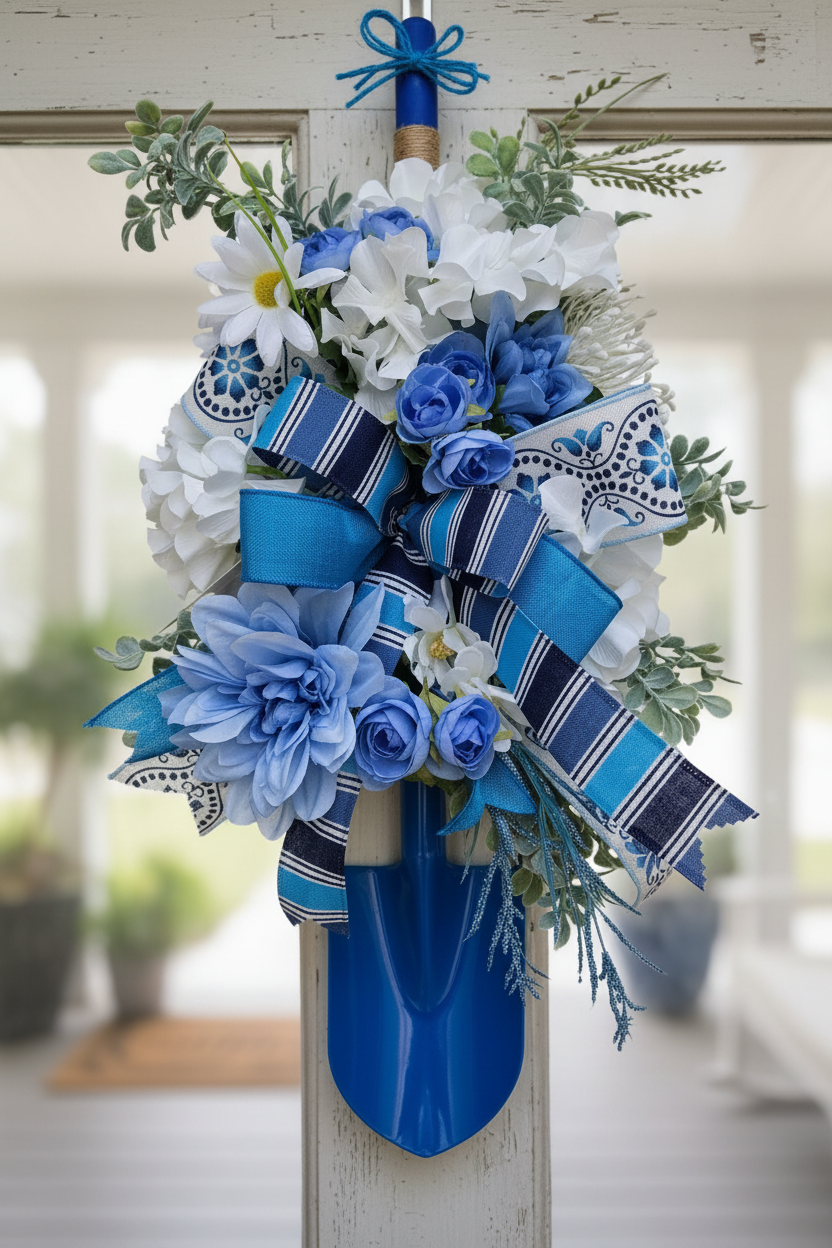 BLUE /WHITE SHOVEL SWAG