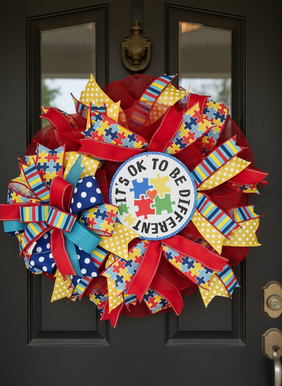 AUTISM WREATH