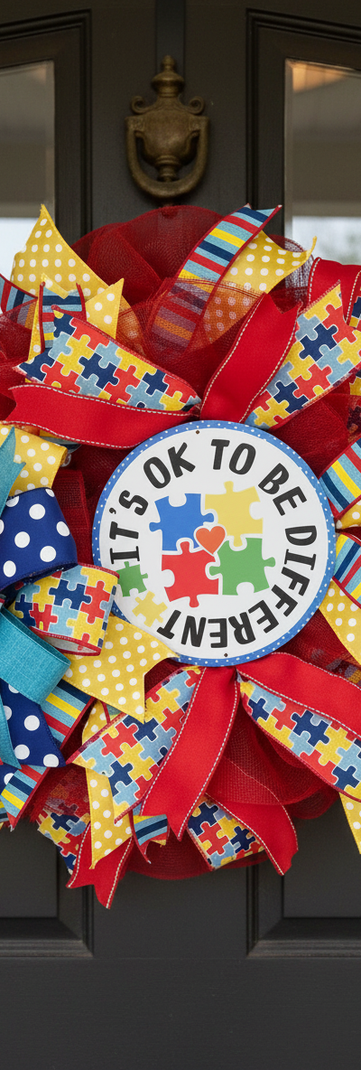 AUTISM WREATH