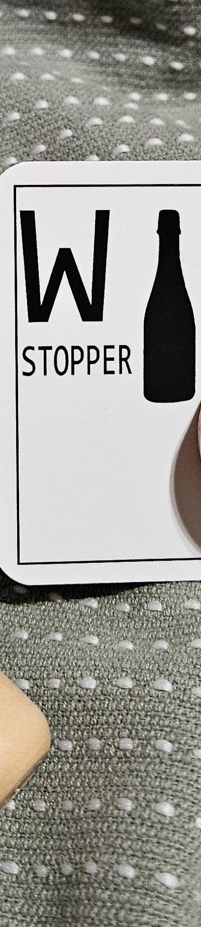 Time To Wine Down Bottle Stopper