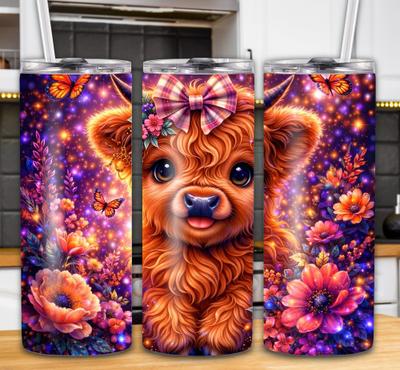"Cute Baby Cow" 20oz Tumbler