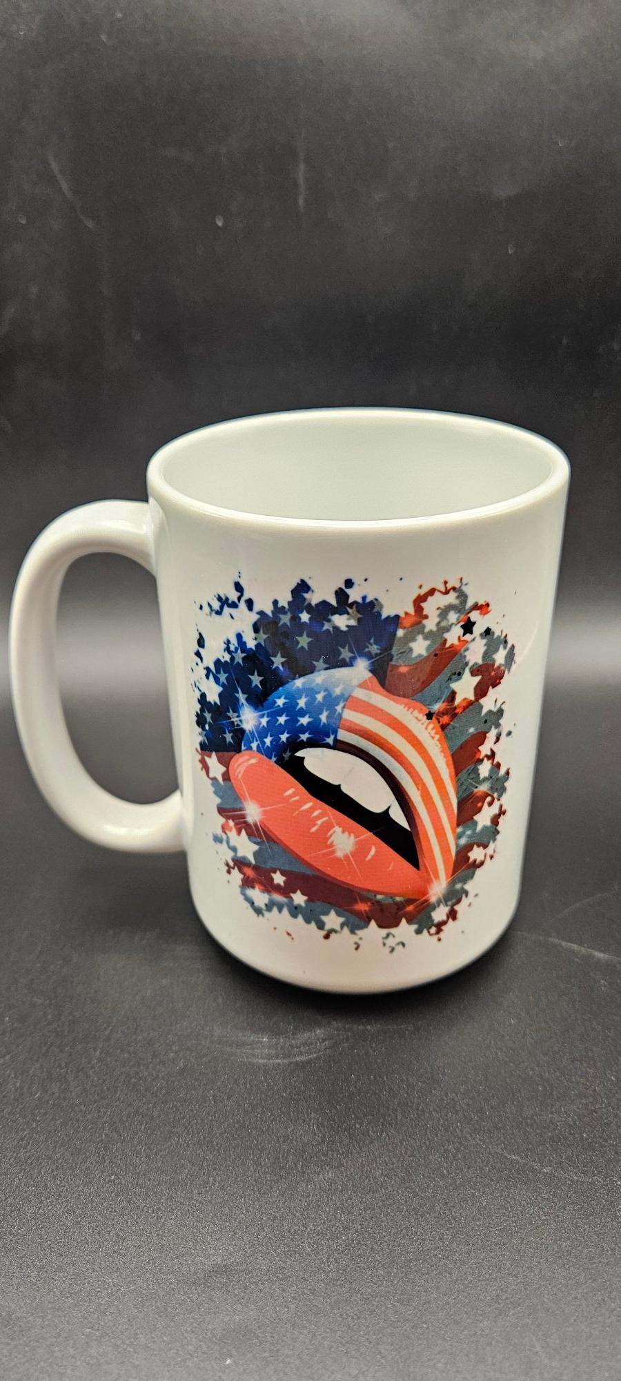 "All American Girl" 15oz Ceramic Coffee Mug