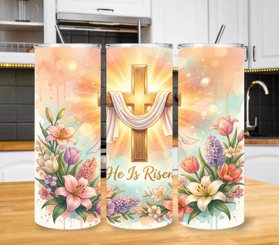 "He Is Risen" 20oz Tumbler