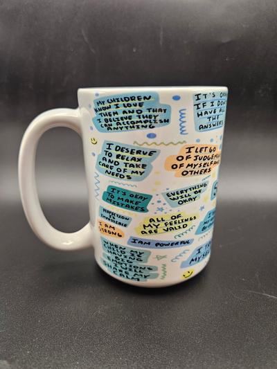 "Dad's Self-Love Cup" 15oz Ceramic Mug
